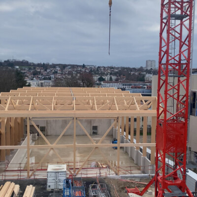 Au coeur du chantier : Visite du chantier du campus de l’ESTP à Cachan